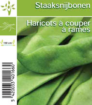 Haricots √† couper √† rames